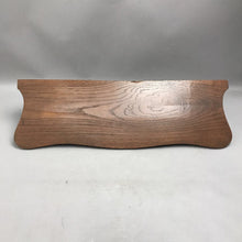 Load image into Gallery viewer, Dark Wood Wall Clock Shelf (8x24x8)
