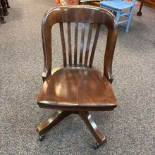 Load image into Gallery viewer, Wood Office Chair (33x19x19)

