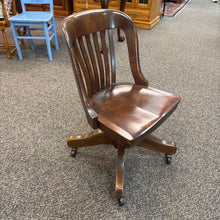 Load image into Gallery viewer, Wood Office Chair (33x19x19)
