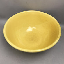 Load image into Gallery viewer, Antique Yellowware Mixing Bowl w/Brown Stripe (13")
