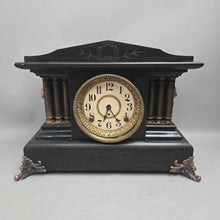 Load image into Gallery viewer, Antique Seth Thomas Adamantine 6-Column Mantel Clock (12x16.5x7) (As-Is)
