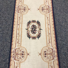 Load image into Gallery viewer, American Legend Ivory Runner Rug w/Floral Medallions (94x25) 3 Avail
