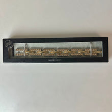 Load image into Gallery viewer, Lola &amp; Grace Goldtone w/ Champagne Swarovski Crystal Rectangle Link Bracelet NIB (7.25")
