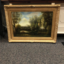 Load image into Gallery viewer, Gold Framed Oil Painting Signed T. Edision
