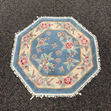 Load image into Gallery viewer, Trans Ocean Light Blue Octagonal Accent Rug (34x34)
