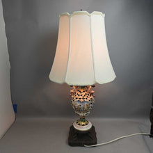 Load image into Gallery viewer, Capodimonte-Style Porcelain Cherub Table Lamp (34.5")
