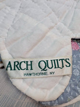 Load image into Gallery viewer, Arch Quilts Dresden Plate Pink &amp; Blue Quilt (84x68)
