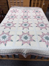 Load image into Gallery viewer, Arch Quilts 8 Point Star Quilt &amp; Pillow Sham (84x66)
