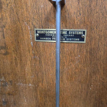 Load image into Gallery viewer, Montgomery Time Systems Oak Master Program Clock (As-Is) (47x17x7.5)
