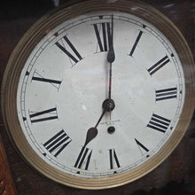 Load image into Gallery viewer, Antique New Haven Clock Co. Wood Wall Regulator Clock (As-Is) (49x19x6.5)
