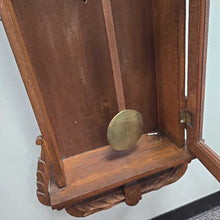 Load image into Gallery viewer, Antique New Haven Clock Co. Wood Wall Regulator Clock (As-Is) (49x19x6.5)
