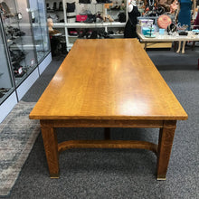 Load image into Gallery viewer, Leopold Desk Co Oak Conference / Library / Partner'sTable (30x120x48)
