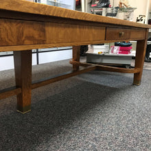 Load image into Gallery viewer, Leopold Desk Co Oak Conference / Library / Partner'sTable (30x120x48)
