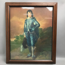 Load image into Gallery viewer, Framed Thomas Gainsborough Print "Boy in Blue" (23x19)

