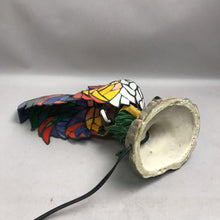 Load image into Gallery viewer, Vintage Tiffany Style Stained Glass Rooster Table Lamp (16")
