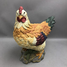 Load image into Gallery viewer, Large Chicken Figurine Plastic (15")
