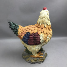 Load image into Gallery viewer, Large Chicken Figurine Plastic (15")
