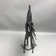 Load image into Gallery viewer, Black Metal Rooster Figurine Farmhouse Decor (16")
