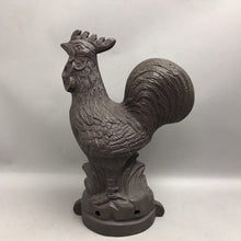 Load image into Gallery viewer, Cast Iron Chicken Post Topper (14")(2 Available)
