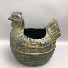 Load image into Gallery viewer, Hayes Mexican Pottery Hen Planter (10")
