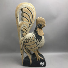 Load image into Gallery viewer, Tall Sand Art Rooster Sculpture (24")
