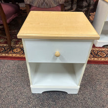 Load image into Gallery viewer, White / Wood Top Night Stand (24x18x16)
