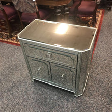 Load image into Gallery viewer, Mirrored Dresser Night Stand (29x30x17)
