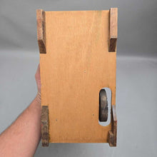 Load image into Gallery viewer, Vintage Log Cabin Cottage Mill Music/Jewelry Box (~5.5x10x6)
