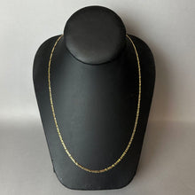 Load image into Gallery viewer, 14K Gold 24" Figaro Chain Necklace (5.7g)
