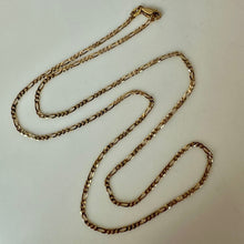 Load image into Gallery viewer, 14K Gold 24" Figaro Chain Necklace (5.7g)
