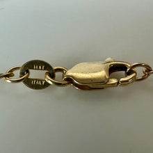 Load image into Gallery viewer, 14K Gold 24" Figaro Chain Necklace (5.7g)
