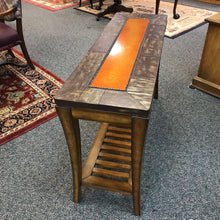 Load image into Gallery viewer, Sofa Table w/Copper Inlay (30x48x16)
