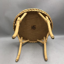 Load image into Gallery viewer, Small Wicker Plant Stand (10x13)
