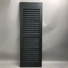 Load image into Gallery viewer, Black Shutter Decor (30x10)
