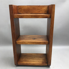 Load image into Gallery viewer, Handmade Dark Pine 3 Tier Shelf (16x9x5)
