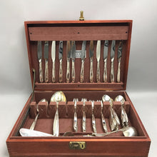 Load image into Gallery viewer, Holmes &amp; Edwards Inlaid Deep Silver 67pc Flatware

