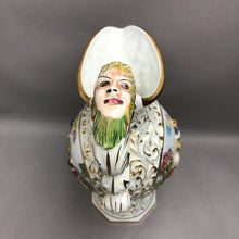 Load image into Gallery viewer, Stunning Vintage Italian Keramos R Capodimonte Vase/ Pitcher (18")
