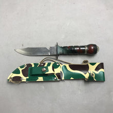 Load image into Gallery viewer, Vintage Stainless 420 Knife serrated Blade (11") AS IS
