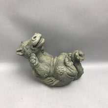 Load image into Gallery viewer, Concrete Playful Dragon Statue (9")
