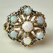 Load image into Gallery viewer, 10K Gold Opal Vintage Ring sz 6.75 (3.3g)
