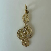 Load image into Gallery viewer, 14K Gold Musical Note Charm (0.9g)
