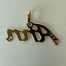 Load image into Gallery viewer, 14K Gold 'Ann' Charm (0.3g)
