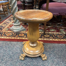 Load image into Gallery viewer, Clawfoot Wood Plant Stand (20x15x15)
