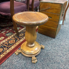Load image into Gallery viewer, Clawfoot Wood Plant Stand (20x15x15)
