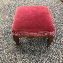 Load image into Gallery viewer, Velvet Foot Stool (12x13x13)

