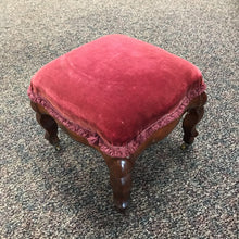 Load image into Gallery viewer, Velvet Foot Stool (12x13x13)
