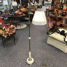 Load image into Gallery viewer, W&amp;E Brass / Marble Floor Lamp (57" Tall)
