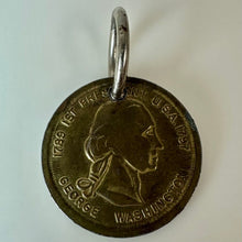Load image into Gallery viewer, Vintage George Washington Presidential Commemorative Coin Pendant (1.5")
