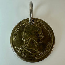 Load image into Gallery viewer, Vintage George Washington Presidential Commemorative Coin Pendant (1.5")
