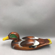 Load image into Gallery viewer, Wood Duck Decoy Figurine (6x15x4)
